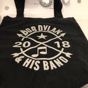 New tote bag from Bob Dylan concert